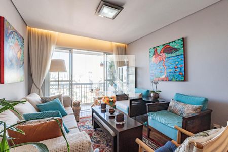 Sala de apartamento à venda com 3 quartos, 97m² em Bosque da Saúde, São Paulo