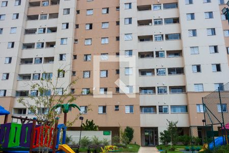 Fachada do bloco de apartamento à venda com 3 quartos, 73m² em Jardim Sabara, São Paulo