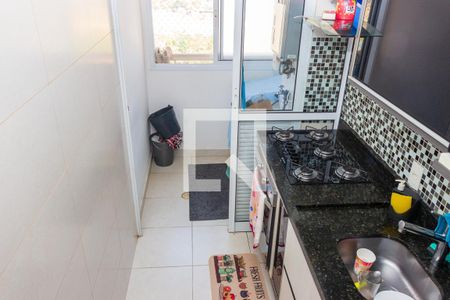 Cozinha de apartamento à venda com 3 quartos, 73m² em Jardim Sabara, São Paulo