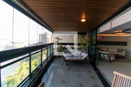 Varanda da Sala de apartamento à venda com 4 quartos, 400m² em Ingá, Niterói