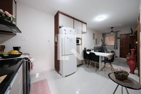 Sala/Cozinha de apartamento à venda com 2 quartos, 42m² em Vila Euthalia, São Paulo