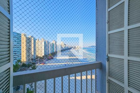 Varanda de apartamento para alugar com 3 quartos, 144m² em Vila Alzira, Guarujá