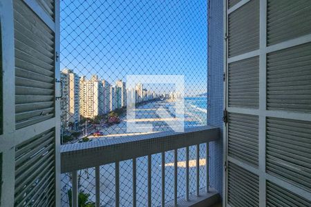 Varanda de apartamento para alugar com 3 quartos, 144m² em Vila Alzira, Guarujá