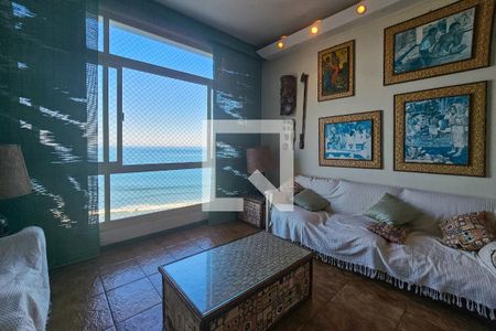 Sala de apartamento para alugar com 3 quartos, 144m² em Vila Alzira, Guarujá