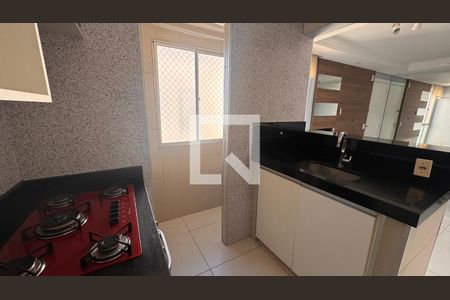 Cozinha de apartamento à venda com 2 quartos, 47m² em Jardim Anton Von Zuben, Campinas