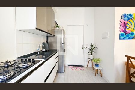 Cozinha e Área de Serviço de apartamento para alugar com 2 quartos, 35m² em Vila Baby, São Paulo
