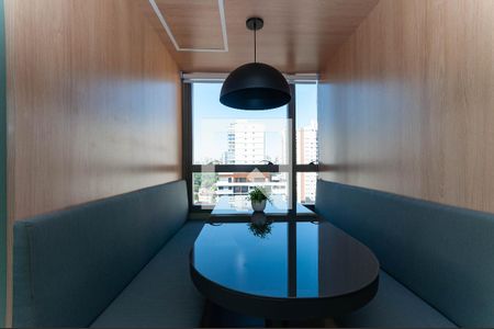 Área Comum - Coworking de kitnet/studio para alugar com 1 quarto, 28m² em Barra Funda, São Paulo