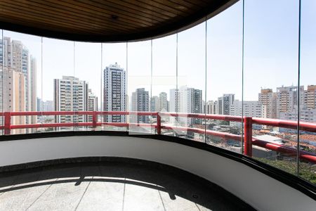 Varanda da Sala 1 de apartamento para alugar com 4 quartos, 244m² em Vila Gomes Cardim, São Paulo