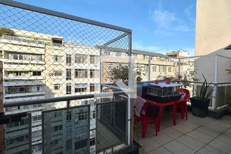 Varanda da Sala de apartamento à venda com 3 quartos, 120m² em Copacabana, Rio de Janeiro