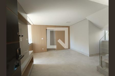 Sala de apartamento à venda com 2 quartos, 120m² em Santo Antônio, Belo Horizonte