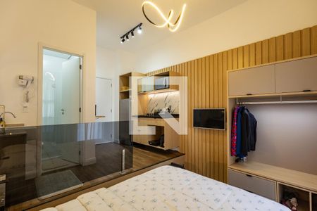 Studio de kitnet/studio para alugar com 1 quarto, 23m² em Jardim das Acacias, São Paulo