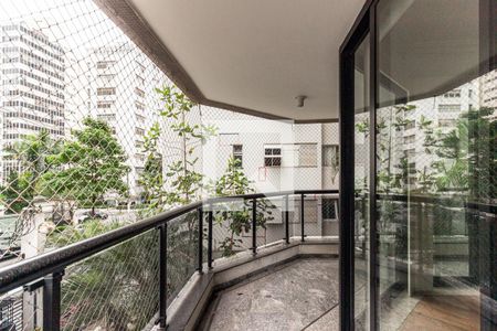 Varanda da Sala de apartamento à venda com 3 quartos, 200m² em Santa Cecilia, São Paulo