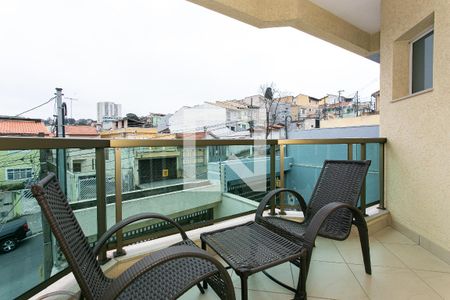 Varanda da Suíte 1 de casa à venda com 4 quartos, 213m² em Penha de França, São Paulo
