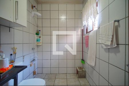 Banheiro da Suíte 1 de casa à venda com 3 quartos, 180m² em Feitoria, São Leopoldo