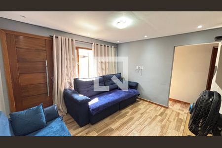 Sala de casa à venda com 2 quartos, 178m² em Condomínio Maracanã, Santo André