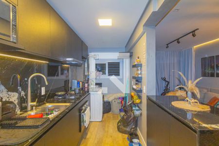 Cozinha de apartamento à venda com 1 quarto, 52m² em Centro, Canoas