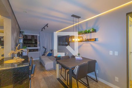 Sala de apartamento à venda com 1 quarto, 52m² em Centro, Canoas