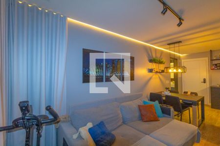 Sala de apartamento à venda com 1 quarto, 52m² em Centro, Canoas