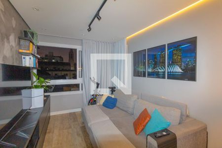 Sala de apartamento à venda com 1 quarto, 52m² em Centro, Canoas