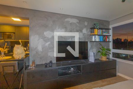 Sala de apartamento à venda com 1 quarto, 52m² em Centro, Canoas