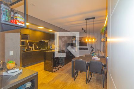 Sala de apartamento à venda com 1 quarto, 52m² em Centro, Canoas