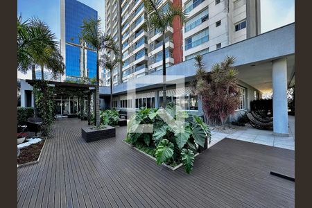 Área comum de apartamento à venda com 1 quarto, 48m² em Brooklin, São Paulo