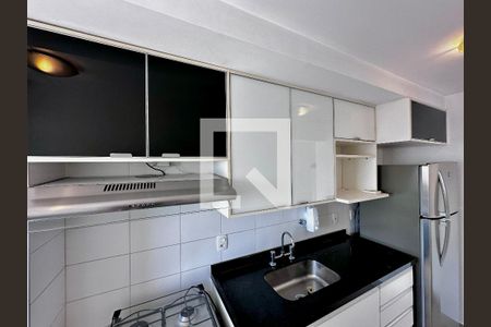 Cozinha de apartamento à venda com 1 quarto, 48m² em Brooklin, São Paulo