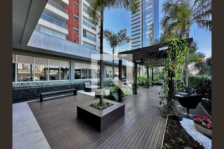 Área comum de apartamento à venda com 1 quarto, 48m² em Brooklin, São Paulo