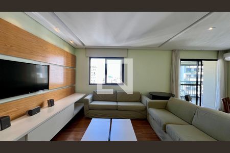 Sala de TV de apartamento para alugar com 2 quartos, 115m² em Cerqueira César, São Paulo