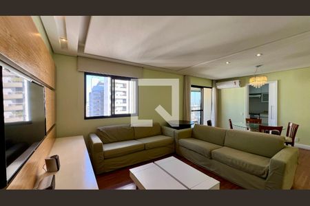 Sala de TV de apartamento para alugar com 2 quartos, 115m² em Cerqueira César, São Paulo