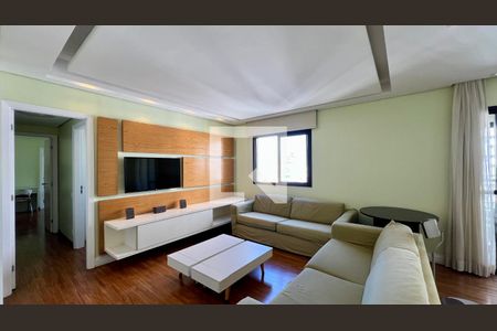 Sala de TV de apartamento para alugar com 2 quartos, 115m² em Cerqueira César, São Paulo