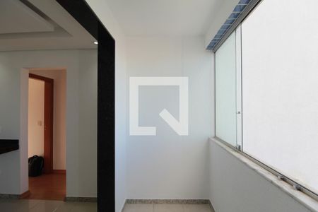 Varanda da Sala de apartamento para alugar com 3 quartos, 75m² em Castelo, Belo Horizonte