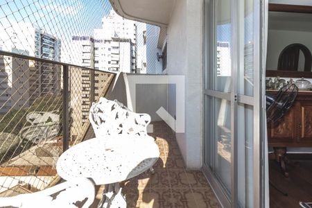 Varanda da Sala de apartamento à venda com 3 quartos, 140m² em Perdizes, São Paulo