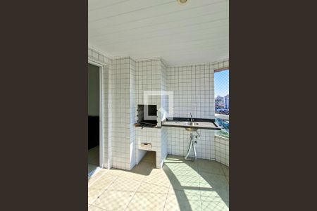 Sacada da Sala de apartamento para alugar com 3 quartos, 104m² em Guilhermina, Praia Grande