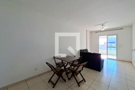 Sala de apartamento para alugar com 3 quartos, 104m² em Guilhermina, Praia Grande