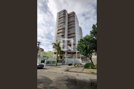 Fachada do Prédio de apartamento para alugar com 3 quartos, 104m² em Guilhermina, Praia Grande