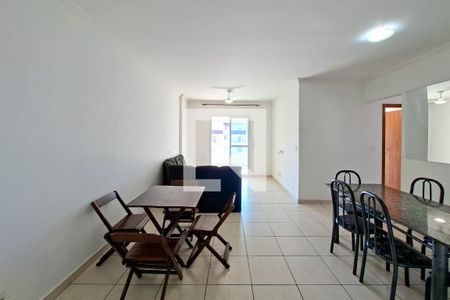 Sala de apartamento para alugar com 3 quartos, 104m² em Guilhermina, Praia Grande