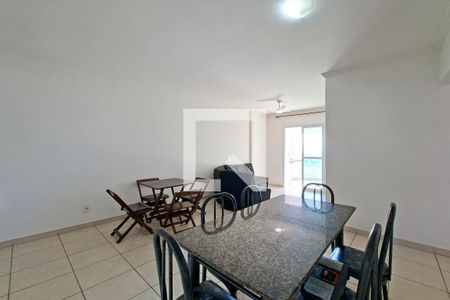Sala de apartamento para alugar com 3 quartos, 104m² em Guilhermina, Praia Grande