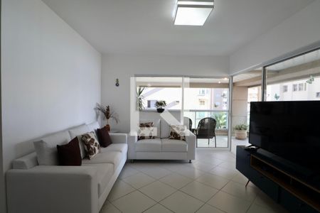 Sala de apartamento para alugar com 3 quartos, 150m² em Vila Luis Antonio, Guarujá