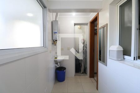 Área de Serviço de apartamento para alugar com 3 quartos, 150m² em Vila Luis Antonio, Guarujá