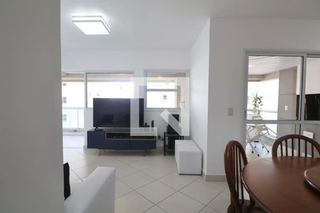 Sala de apartamento para alugar com 3 quartos, 150m² em Vila Luis Antonio, Guarujá