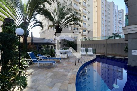 Área comum - Piscina de apartamento para alugar com 3 quartos, 150m² em Vila Luis Antonio, Guarujá