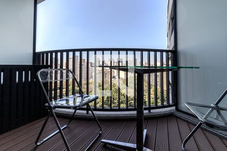 Varanda de kitnet/studio para alugar com 1 quarto, 25m² em Santa Ifigênia, São Paulo