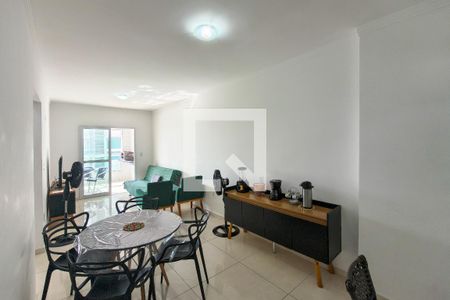 Sala de apartamento para alugar com 2 quartos, 77m² em Maracanã, Praia Grande