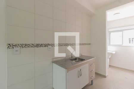 Cozinha de apartamento para alugar com 2 quartos, 40m² em Vila Progresso (zona Leste), São Paulo