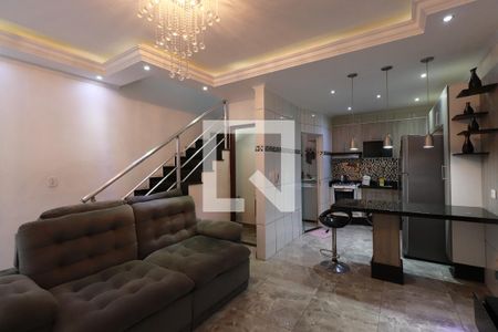 Sala de casa de condomínio à venda com 2 quartos, 91m² em Penha de França, São Paulo