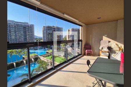 Varanda de apartamento à venda com 3 quartos, 103m² em Barra da Tijuca, Rio de Janeiro