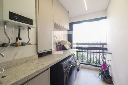 Área de Serviço de apartamento à venda com 3 quartos, 86m² em Vila Zilda, São Paulo