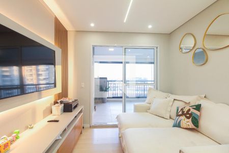 Sala de apartamento à venda com 3 quartos, 86m² em Vila Zilda, São Paulo