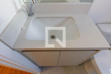 Banheiro de kitnet/studio para alugar com 1 quarto, 30m² em Santa Cecilia, São Paulo